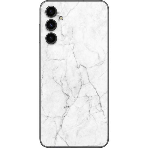 White Marble Galaxy A14 5G Skin